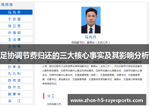 足协调节费归还的三大核心事实及其影响分析
