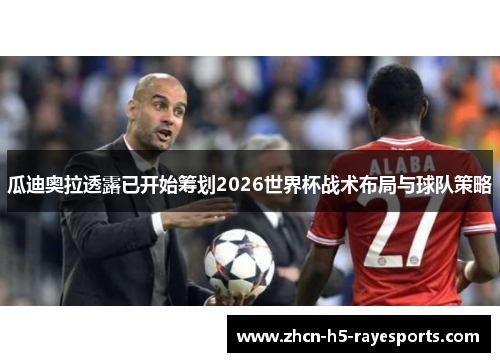 瓜迪奥拉透露已开始筹划2026世界杯战术布局与球队策略